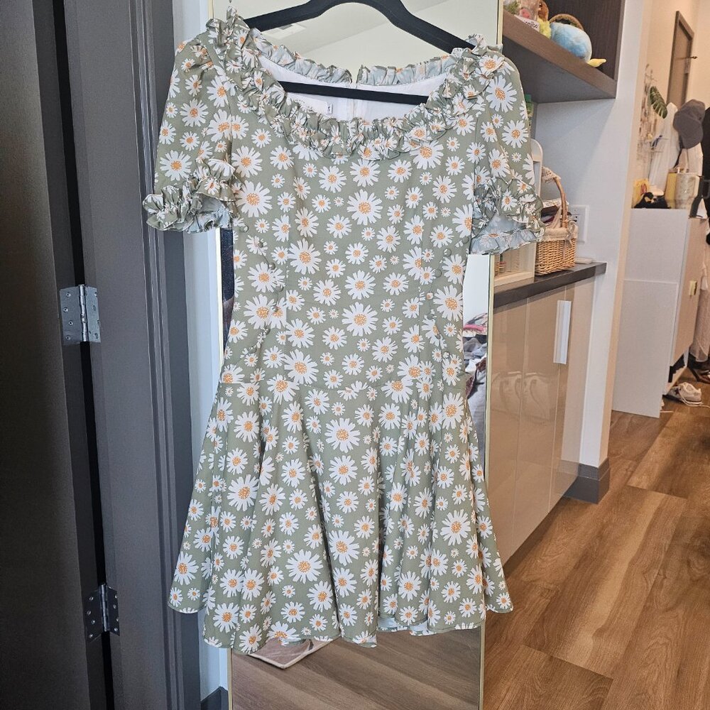 Quanta Du Soleil French Daisy Greta Dress size XS - Picture 2 of 5